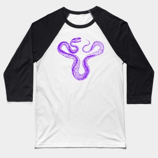 Snake face Baseball T-Shirt